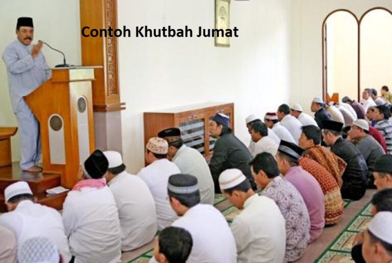 Pengertian Rukun Syarat Dalil Contoh Khutbah Jumat Singkat Dan Doa